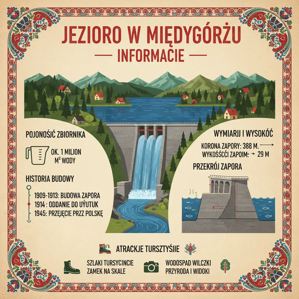 Jeziorko w Międzygórzu